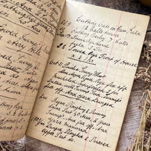 Load image into Gallery viewer, Hand Written Wiltshire Farming Manuscript from 1903/04 Edwardian Booklet