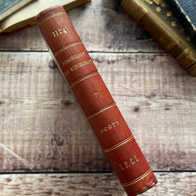 Load image into Gallery viewer, 1871 Letters on Demonology and Witchcraft by Sir Walter Scott Half Leather Victorian Book