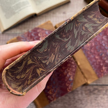 Load image into Gallery viewer, 1880's Complete Collection of the Life & Works of the Bronte Sisters Half Leather Marbled (Et)