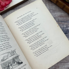 Load image into Gallery viewer, 1856 The Poetical Works of Longfellow; Full Morocco Gilt Gauffered Edges