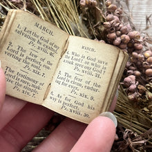 Load image into Gallery viewer, Small Rain Upon the Tender Herb written by Anon; Miniature Victorian Leather Book
