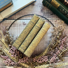 Load image into Gallery viewer, 1840 Camilla by Fanny Burney Three Volume Collection of Antique Books