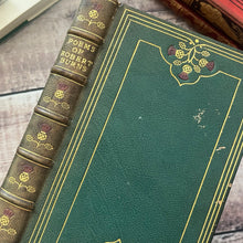 Load image into Gallery viewer, 1919 Poems of Robert Burns Full Morocco Leather with Gilt Thistle Decoration