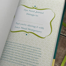 Load image into Gallery viewer, A Novel Journal - Anne of Green Gables by LM Montgomery - Ruled Notebook