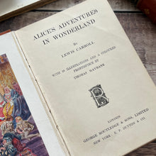 Load image into Gallery viewer, Alice in Wonderland by Lewis Carroll Rare Binding The Ruby Series Antique Book (Et)
