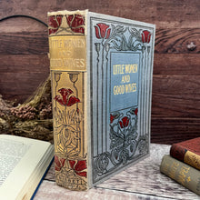 Load image into Gallery viewer, Little Women and Good Wives by Louisa May Alcott Edwardian Art Nouveau Book
