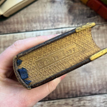 Load image into Gallery viewer, 1854 The Book of Common Prayer Full Morocco Leather Binding Gauffered Edges