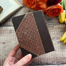 Load image into Gallery viewer, 1910 A Message for Today by Grace Whitney Hoff Half Morocco Leather Daily Devotions