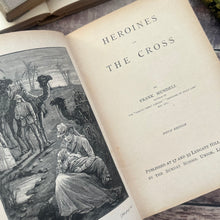 Load image into Gallery viewer, Heroines of the Cross by Frank Mundell Floral Binding Book