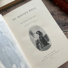 Load image into Gallery viewer, 1894 St Ronan's Well by Sir Walter Scott; AA Turbayne Binding Book
