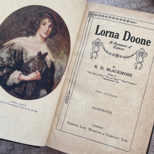 Load image into Gallery viewer, Lorna Doone A Romance of Exmoor by RD Blackmore; Fine Leather School Prize Binding