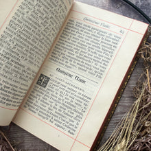 Load image into Gallery viewer, 1878 French Catholic Prayer Book Visites au Saint Sacrement et a la Sainte Vierge