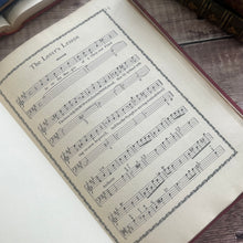 Load image into Gallery viewer, 1925 Songs of the Garden Edited by Peter Warlock; Limited Edition in Half Calf
