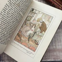 Load image into Gallery viewer, 1908 Mansfield Park by Jane Austen; Colour Plates by Brock Edwardian Half Leather