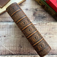 Load image into Gallery viewer, 1857 The Poetical Works of Sir Walter Scott Full Morocco Leather Gauffered Edges