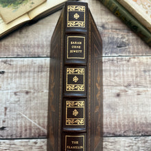 Load image into Gallery viewer, 1984 The Country of the Pointed Firs by Sarah Orne Jewett; Full Leather Book