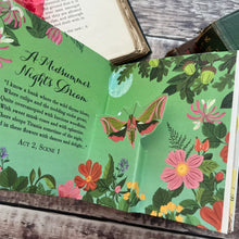 Load image into Gallery viewer, Shakespeare on Flowers; Panorama Pops - Illustrated by Dawn Cooper