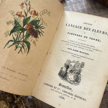 Load image into Gallery viewer, 1839 Nouveau Langage Des Fleurs; French Language of Flowers with Hand Coloured Plates