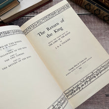 Load image into Gallery viewer, First Edition First Impression The Return of the King by JRR Tolkien 1955 with Dust Jacket (Et)