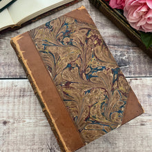 Load image into Gallery viewer, The Antiquary and Rob Roy by Sir Walter Scott; Half Calf Binding with Marbled Edges