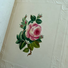 Load image into Gallery viewer, Early Victorian Full Leather Album; with Verse, Paintings and Prints