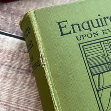 Load image into Gallery viewer, 1923 Enquire Within Upon Everything Antique Book