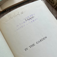 Load image into Gallery viewer, In The Garden; The Rambler Nature Books Beautiful Floral Binding