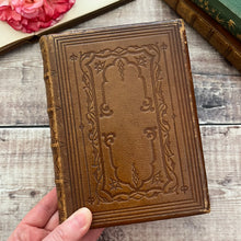 Load image into Gallery viewer, 1856 The Poetical Works of Longfellow; Full Morocco Gilt Gauffered Edges
