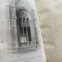 Load image into Gallery viewer, 1890 The Seven Lamps of Architecture by John Ruskin; Full Vellum Illustrated Book