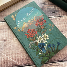 Load image into Gallery viewer, Alpine flowers by L & Prof Dr. C Schroter Antique Illustrated Book Beautiful Binding