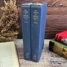 Load image into Gallery viewer, 1955 The Count of Monte Cristo by Alexandre Dumas Two Volume Set
