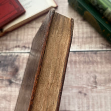 Load image into Gallery viewer, Secret Book Safe made from an Early 19th Century Full Leather Book; Rebacked