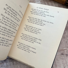 Load image into Gallery viewer, 1903 Seventeenth Century Lyrics Edited by George Saintsbury Early Edwardian