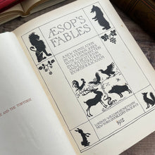 Load image into Gallery viewer, 1912 Aesop's Fables Illustrated by Arthur Rackham First Edition Thus Colour Plates