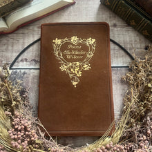 Load image into Gallery viewer, Poems of Ella Wheeler Wilcox; Yapp Leather Suede with Floral Gilt