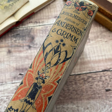 Load image into Gallery viewer, The Joyce Mercer Edition of Andersen and Grimm Fairy Tales Pictorial Binding REBACKED