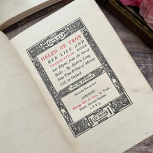 Load image into Gallery viewer, 1883 Helen of Troy, Her Life and Translation by Andrew Lang; Full Leather