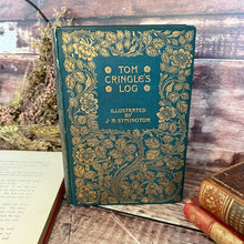 Load image into Gallery viewer, 1895 Tom Cringle's Log AA Turbayne Binding Beautiful Art Nouveau Floral Book
