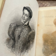 Load image into Gallery viewer, Lives of The Queens of Scotland and English Princesses Early Victorian Leather Set