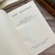 Load image into Gallery viewer, The Mother by Eden Phillpotts Half Calf Leather Antique Book Marbled