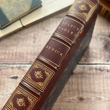 Load image into Gallery viewer, 1878 Bewick's Select Fables of Aesop and Others; Fine Half Morocco Binding