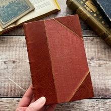 Load image into Gallery viewer, 1848 Essays Written in the Intervals of Business by Arthur Helps Half Leather Binding