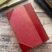 Load image into Gallery viewer, 1898 The Poetical Works of Sir Walter Scott; Half Calf School Prize Binding