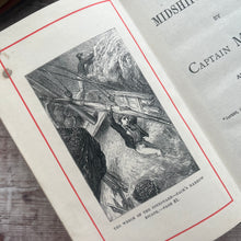 Load image into Gallery viewer, Mr Midshipman Easy by Captain Marryat Pretty Antique Floral Book
