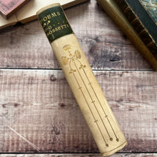 Load image into Gallery viewer, 1905 The Poetical Works of Dante Gabriel Rossetti Fine Half Vellum Binding