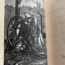 Load image into Gallery viewer, The Poetical Works of Mrs Hemans Victorian 19th Century Book