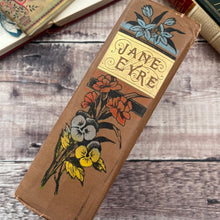 Load image into Gallery viewer, Rare Jane Eyre by Charlotte Bronte Floral Binding Late Victorian Book