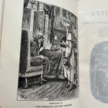 Load image into Gallery viewer, The Antiquary and Rob Roy by Sir Walter Scott; Half Calf Binding with Marbled Edges