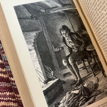 Load image into Gallery viewer, 1885 Set of Three George Eliot Novels in a Half Half Vellum Marbled Binding