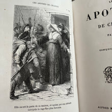 Load image into Gallery viewer, 1865 Beautiful Gilt Decorated French Purple Binding; Les Apotres de Charite